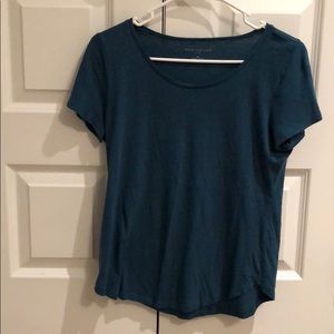 Ann Taylor teal t-shirt